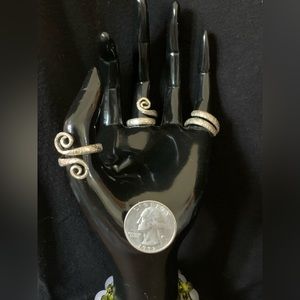 145. Hawaiian heirloom 3 piece ring set